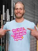 Patriarchy Isn't About Horses T-shirt -SmartPrintsInk Designs