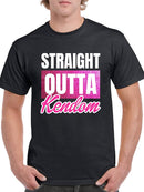 Straight Outta Kendom T-shirt -SmartPrintsInk Designs