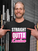 Straight Outta Kendom T-shirt -SmartPrintsInk Designs