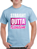 Straight Outta Kendom T-shirt -SmartPrintsInk Designs