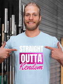 Straight Outta Kendom T-shirt -SmartPrintsInk Designs