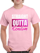 Straight Outta Kendom T-shirt -SmartPrintsInk Designs