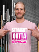 Straight Outta Kendom T-shirt -SmartPrintsInk Designs