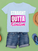 Straight Outta Kendom T-shirt -SmartPrintsInk Designs