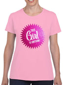 This Girl Is Awesome T-shirt -SmartPrintsInk Designs