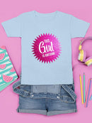 This Girl Is Awesome T-shirt -SmartPrintsInk Designs