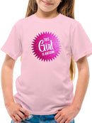 This Girl Is Awesome T-shirt -SmartPrintsInk Designs