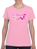 Let's Beach Off Doll T-shirt -SmartPrintsInk Designs