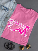 Let's Beach Off Doll T-shirt -SmartPrintsInk Designs