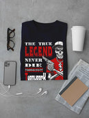 True Legend Throwback  T-shirt -SmartPrintsInk Designs