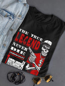 True Legend Throwback  T-shirt -SmartPrintsInk Designs