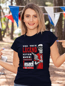 True Legend Throwback  T-shirt -SmartPrintsInk Designs