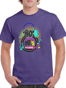 Retro Music Revival T-shirt -SmartPrintsInk Designs