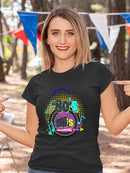 Retro Music Revival T-shirt -SmartPrintsInk Designs