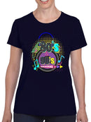 Retro Music Revival T-shirt -SmartPrintsInk Designs