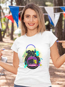 Retro Music Revival T-shirt -SmartPrintsInk Designs
