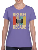 In The Wrong Decade T-shirt -SmartPrintsInk Designs
