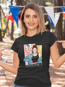 Pastel Cute Girl T-shirt -SmartPrintsInk Designs