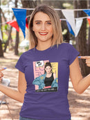 Pastel Cute Girl T-shirt -SmartPrintsInk Designs