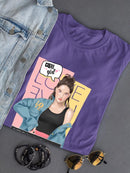 Pastel Cute Girl T-shirt -SmartPrintsInk Designs