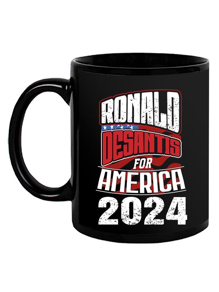 Ronald Desantis For America 2024 Mug -SmartPrintsInk Designs