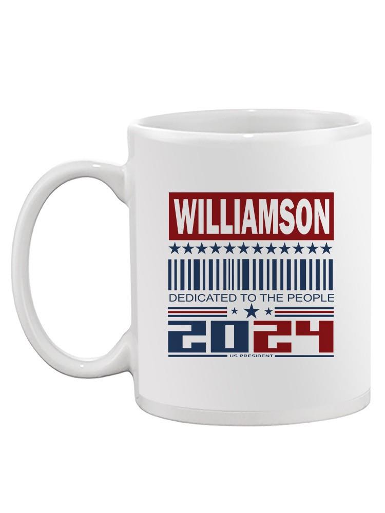 Williamson Dedicated 2024  Mug -SmartPrintsInk Designs