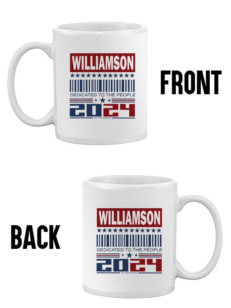 Williamson Dedicated 2024  Mug -SmartPrintsInk Designs