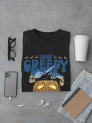 Stay Creepy Pumpkin T-shirt -SmartPrintsInk Designs