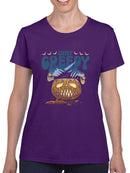 Stay Creepy Pumpkin T-shirt -SmartPrintsInk Designs