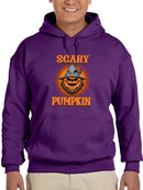 Scary Pumpkin Hoodie -SmartPrintsInk Designs