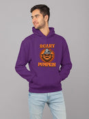 Scary Pumpkin Hoodie -SmartPrintsInk Designs