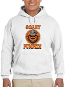 Scary Pumpkin Hoodie -SmartPrintsInk Designs