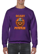 Scary Pumpkin Hoodie -SmartPrintsInk Designs