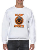 Scary Pumpkin Hoodie -SmartPrintsInk Designs