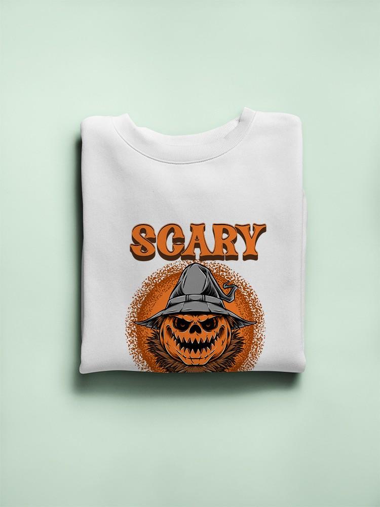 Scary Pumpkin Hoodie -SmartPrintsInk Designs