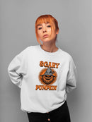 Scary Pumpkin Hoodie -SmartPrintsInk Designs