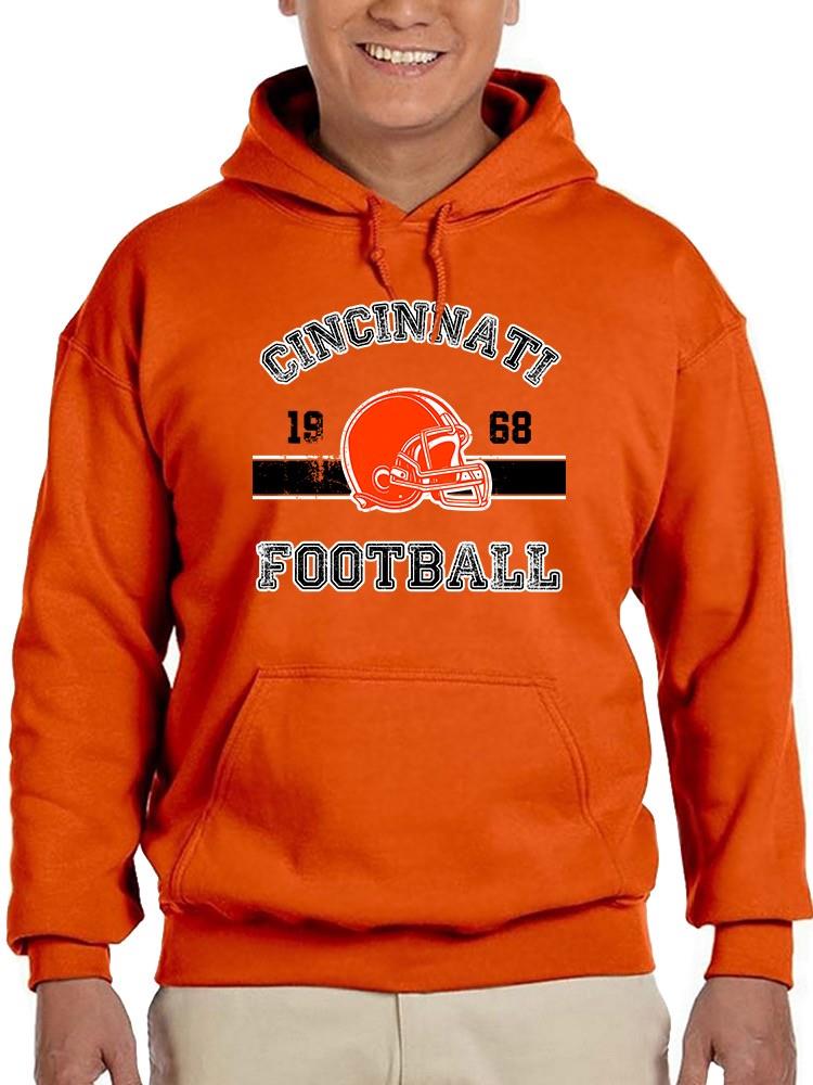 Cincinnati Football Team Hoodie -SmartPrintsInk Designs
