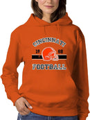Cincinnati Football Team Hoodie -SmartPrintsInk Designs