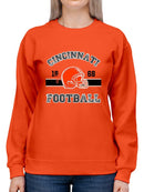 Cincinnati Football Team Hoodie -SmartPrintsInk Designs