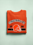Cincinnati Football Team Hoodie -SmartPrintsInk Designs