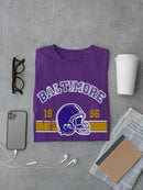 Baltimore Football Team T-shirt -SmartPrintsInk Designs