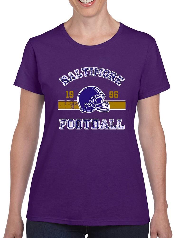 Baltimore Football Team T-shirt -SmartPrintsInk Designs