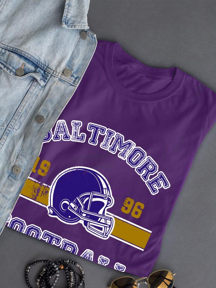 Baltimore Football Team T-shirt -SmartPrintsInk Designs