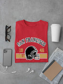 San Francisco Football Team T-shirt -SmartPrintsInk Designs
