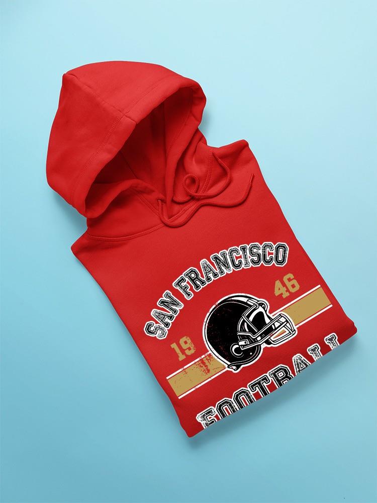 San Francisco Football Team Hoodie -SmartPrintsInk Designs