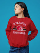 Atlanta Football Team Hoodie -SmartPrintsInk Designs