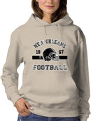New Orleands Football Team Hoodie -SmartPrintsInk Designs
