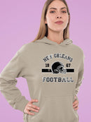 New Orleands Football Team Hoodie -SmartPrintsInk Designs