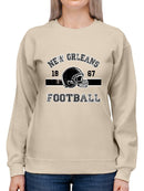 New Orleands Football Team Hoodie -SmartPrintsInk Designs