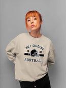 New Orleands Football Team Hoodie -SmartPrintsInk Designs